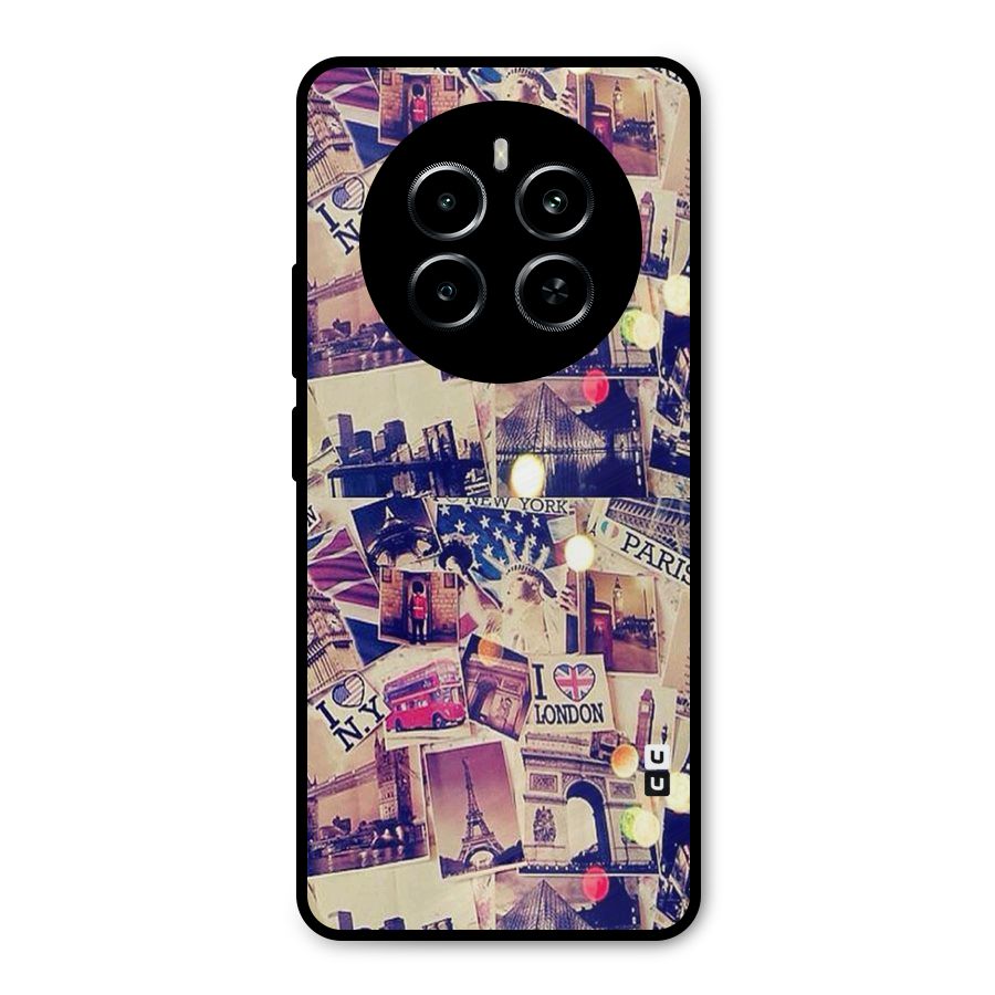 Travel Pictures Metal Back Case for Realme P1