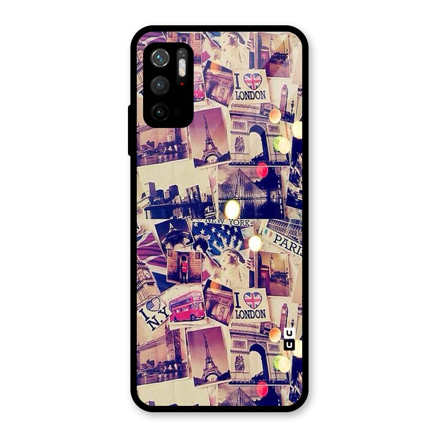 Travel Pictures Metal Back Case for Redmi Note 10T 5G