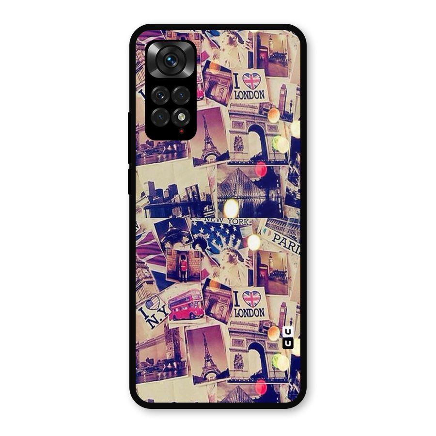 Travel Pictures Metal Back Case for Redmi Note 11