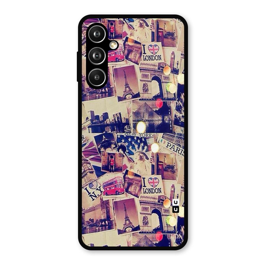Travel Pictures Metal Back Case for Samsung Galaxy M54