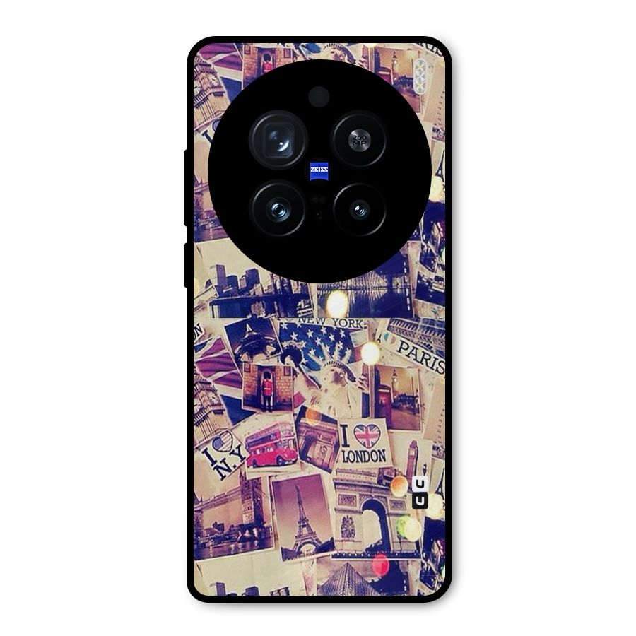 Travel Pictures Metal Back Case for Vivo X200 Pro