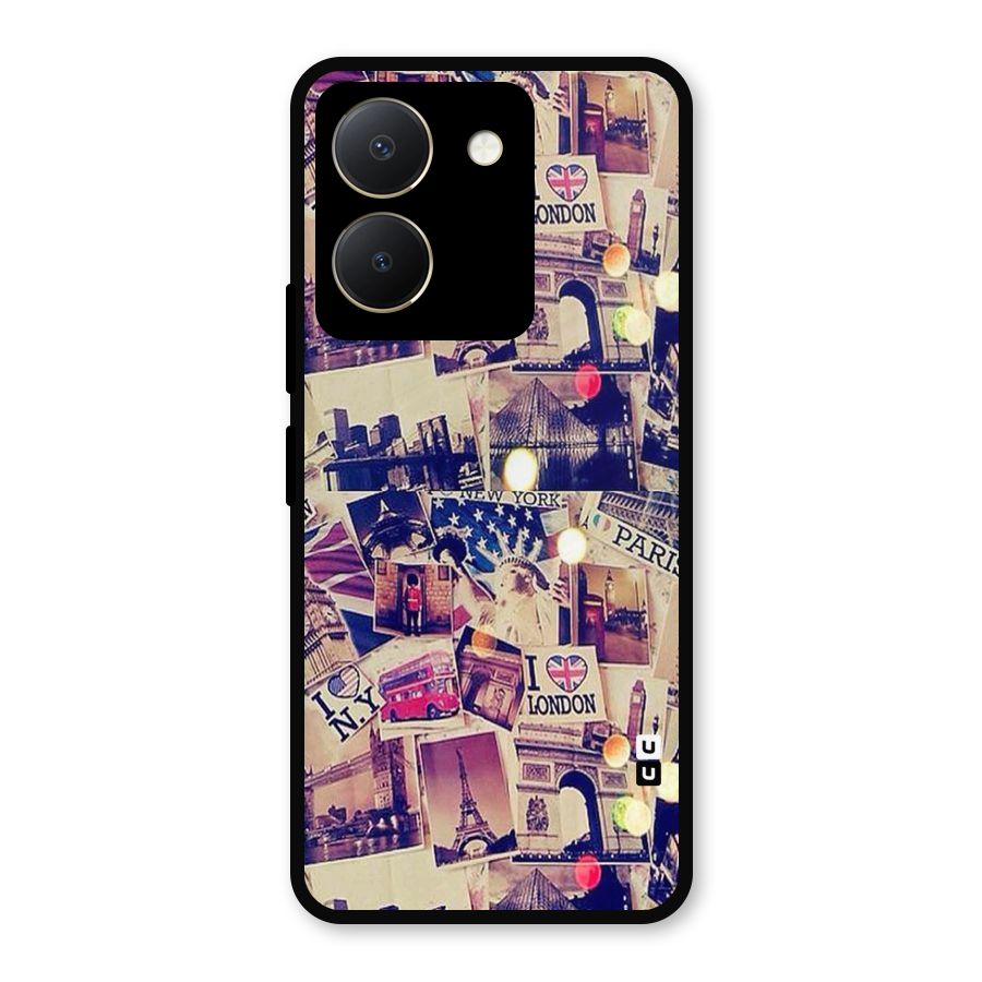 Travel Pictures Metal Back Case for Vivo Y36