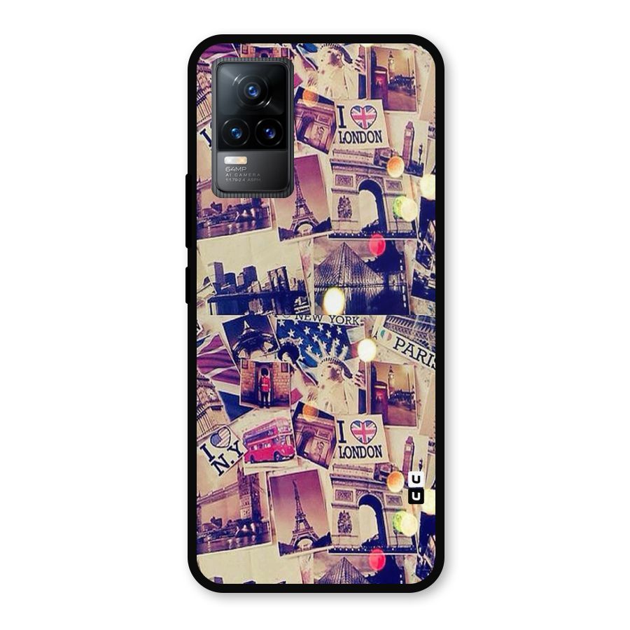 Travel Pictures Metal Back Case for Vivo Y73