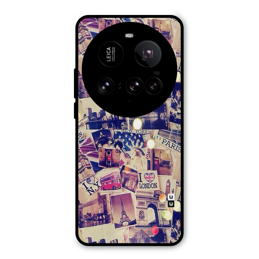 Travel Pictures Metal Back Case for Xiaomi 15 Ultra