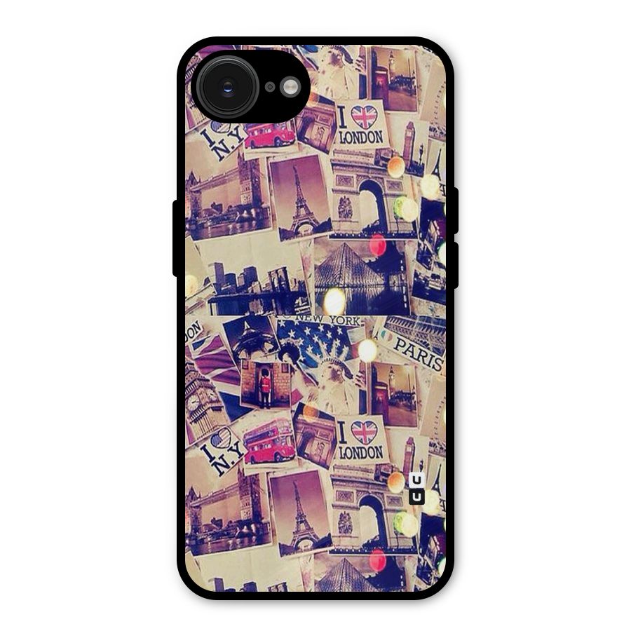 Travel Pictures Metal Back Case for iPhone 16e