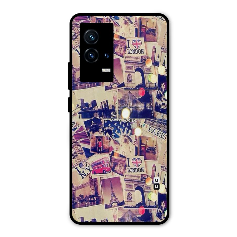 Travel Pictures Metal Back Case for iQOO 9 5G
