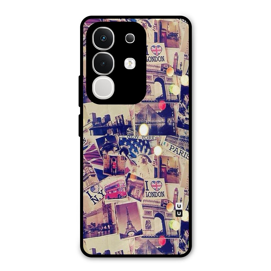 Travel Pictures Metal Back Case for iQOO Z10x