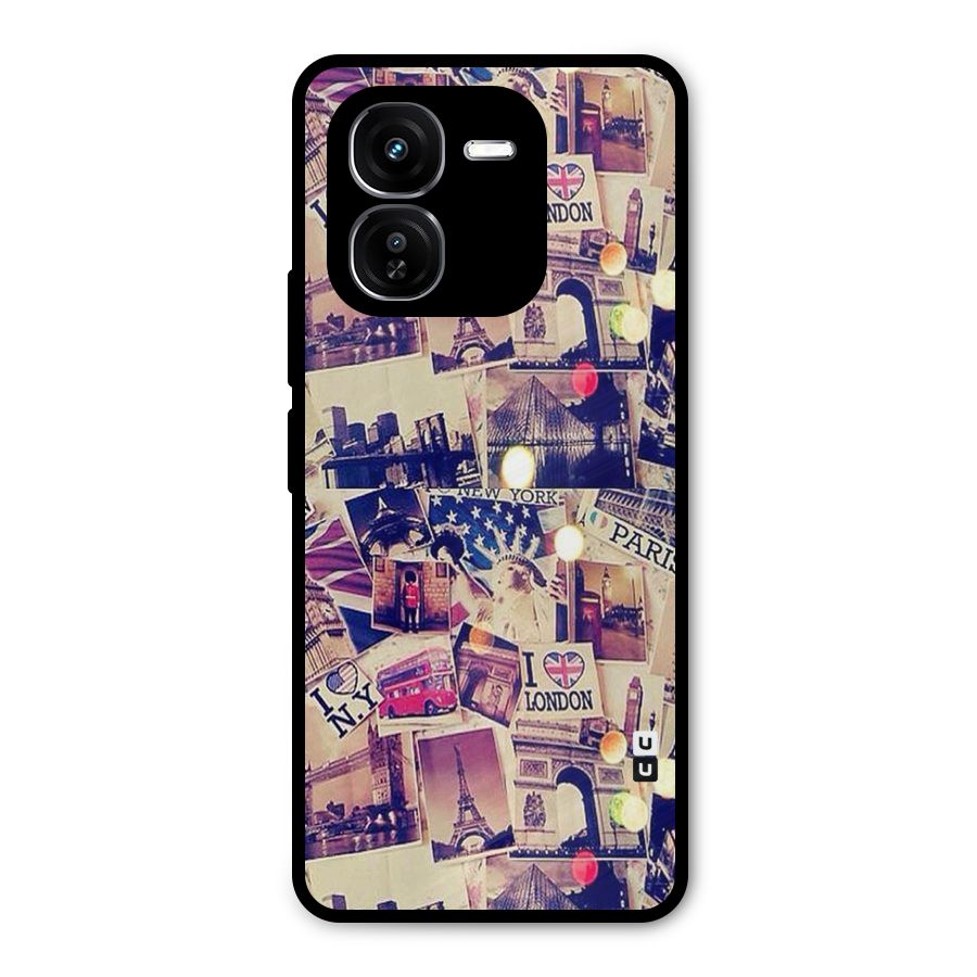 Travel Pictures Metal Back Case for iQOO Z9x