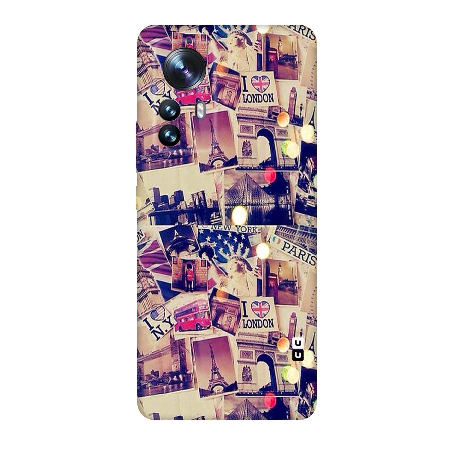 Travel Pictures Original Polycarbonate Back Case for Xiaomi 12 Pro