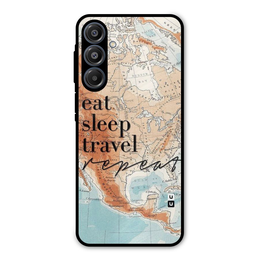 Travel Repeat Metal Back Case for Galaxy A16 5G