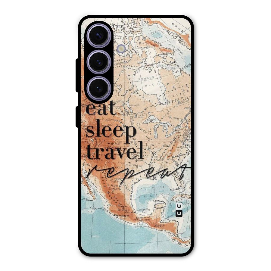 Travel Repeat Metal Back Case for Galaxy S24