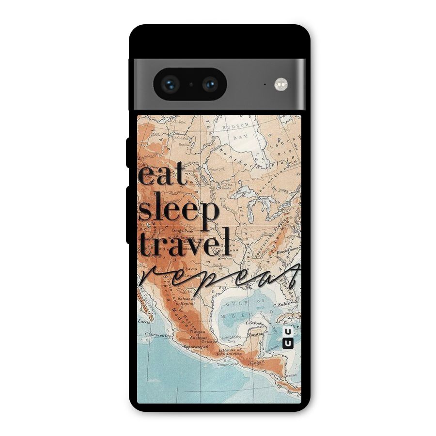 Travel Repeat Metal Back Case for Google Pixel 7