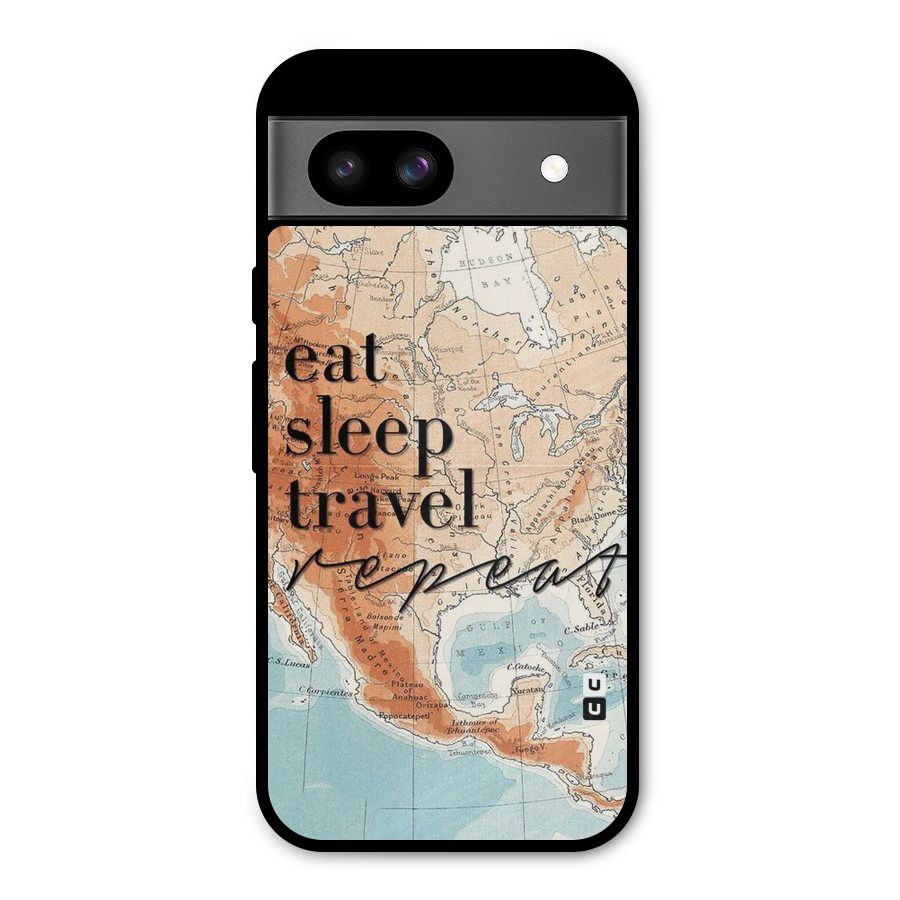 Travel Repeat Metal Back Case for Google Pixel 8a