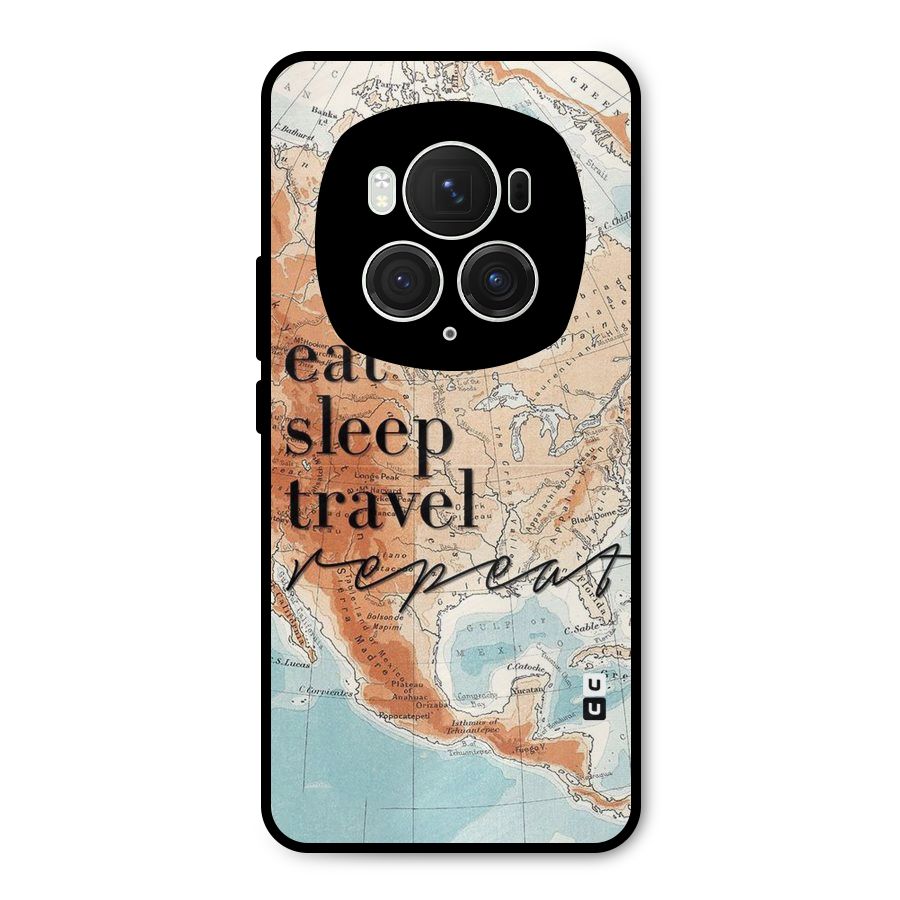 Travel Repeat Metal Back Case for Honor Magic6 Pro