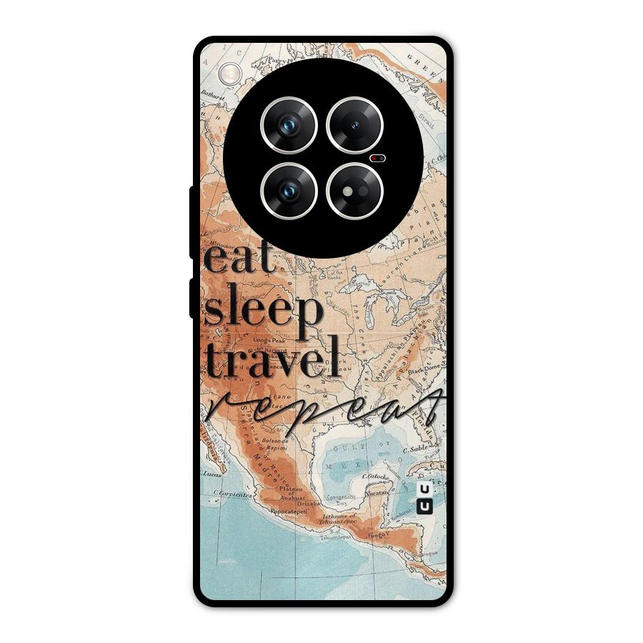 Travel Repeat Metal Back Case for Infinix Zero 40 5G