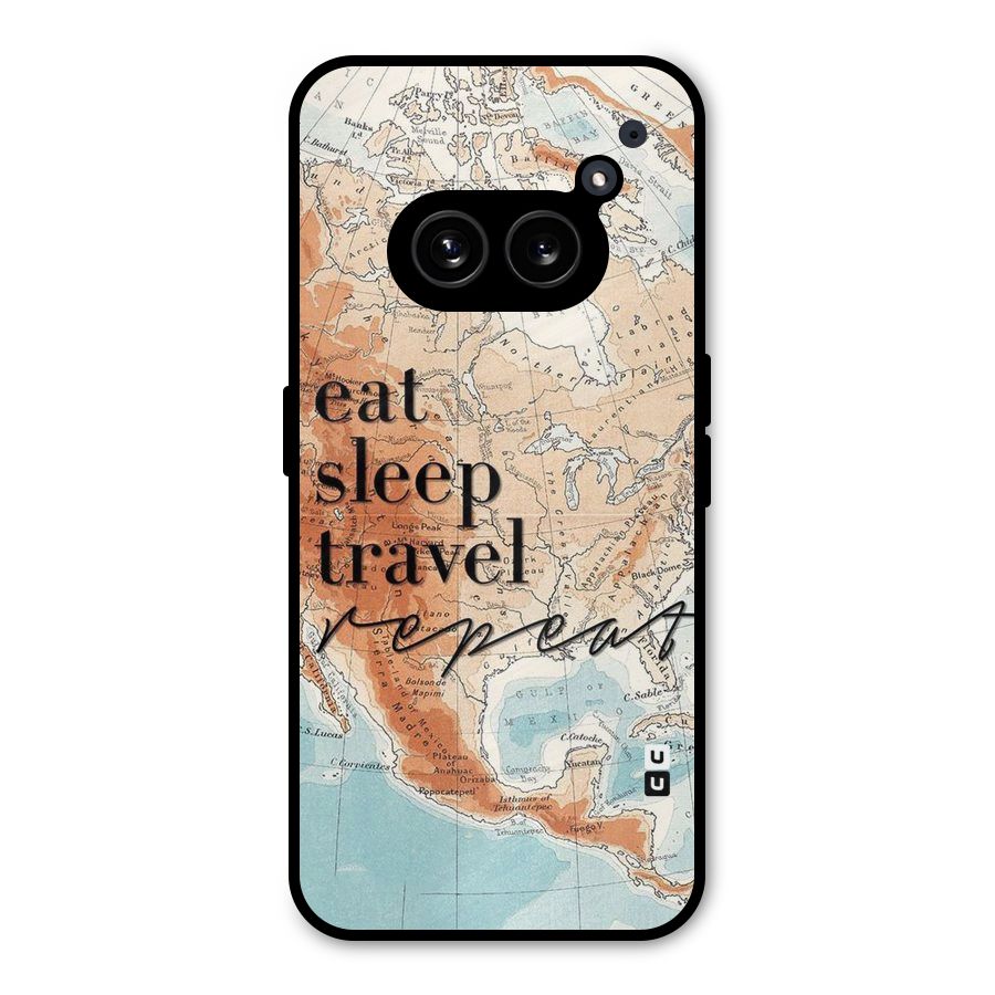 Travel Repeat Metal Back Case for Nothing Phone 2a Plus