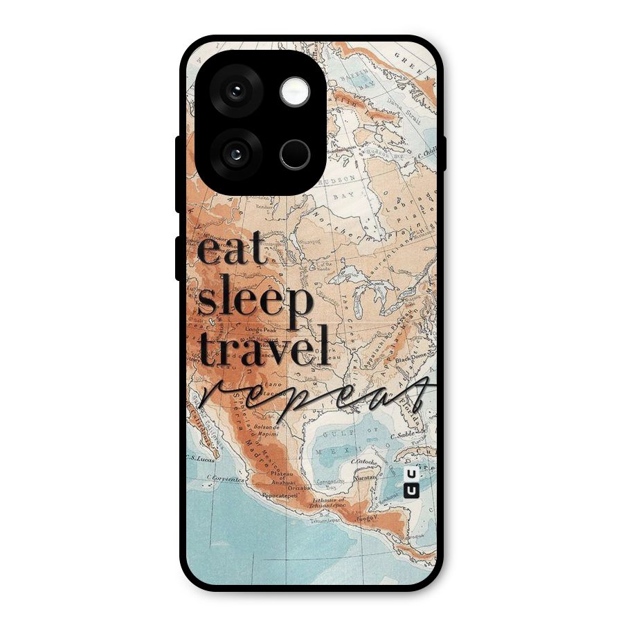 Travel Repeat Metal Back Case for OnePlus 13s