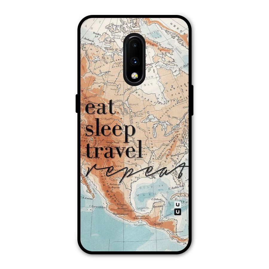 Travel Repeat Metal Back Case for OnePlus 7
