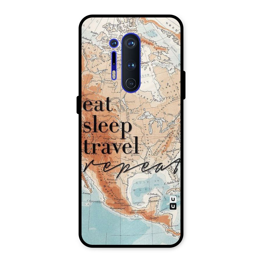Travel Repeat Metal Back Case for OnePlus 8 Pro