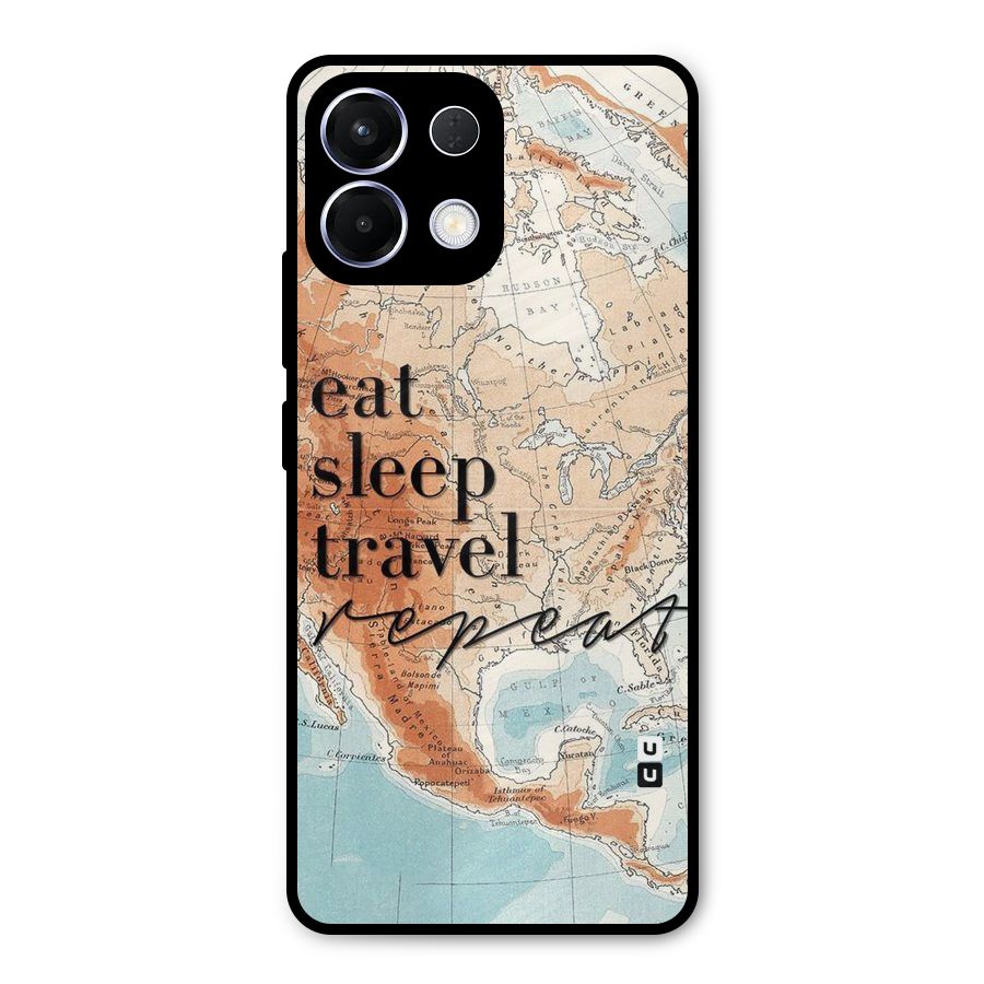 Travel Repeat Metal Back Case for Oppo K13