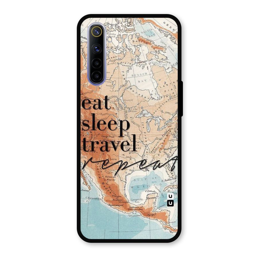 Travel Repeat Metal Back Case for Realme 6i