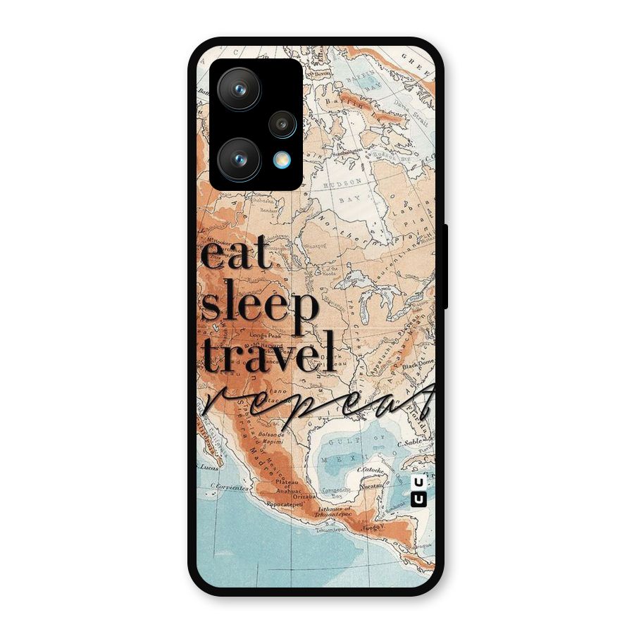 Travel Repeat Metal Back Case for Realme 9