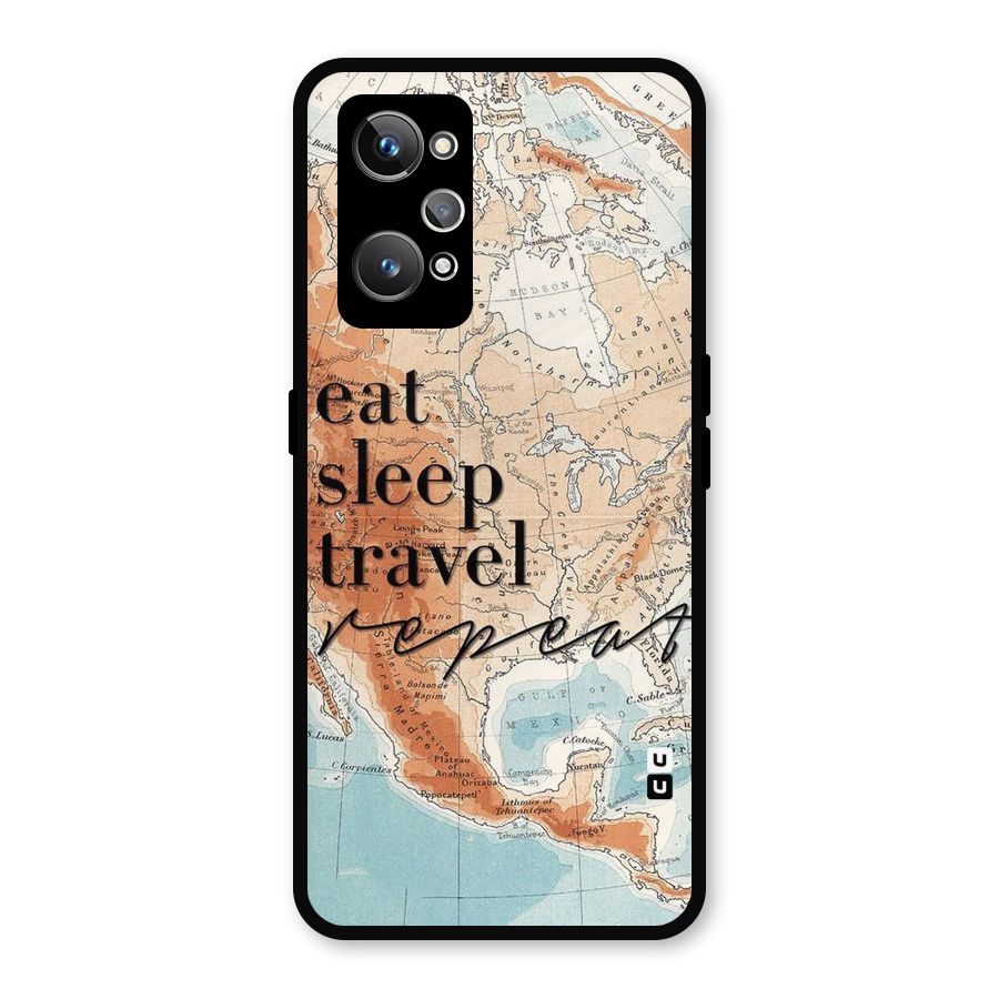 Travel Repeat Metal Back Case for Realme GT 2