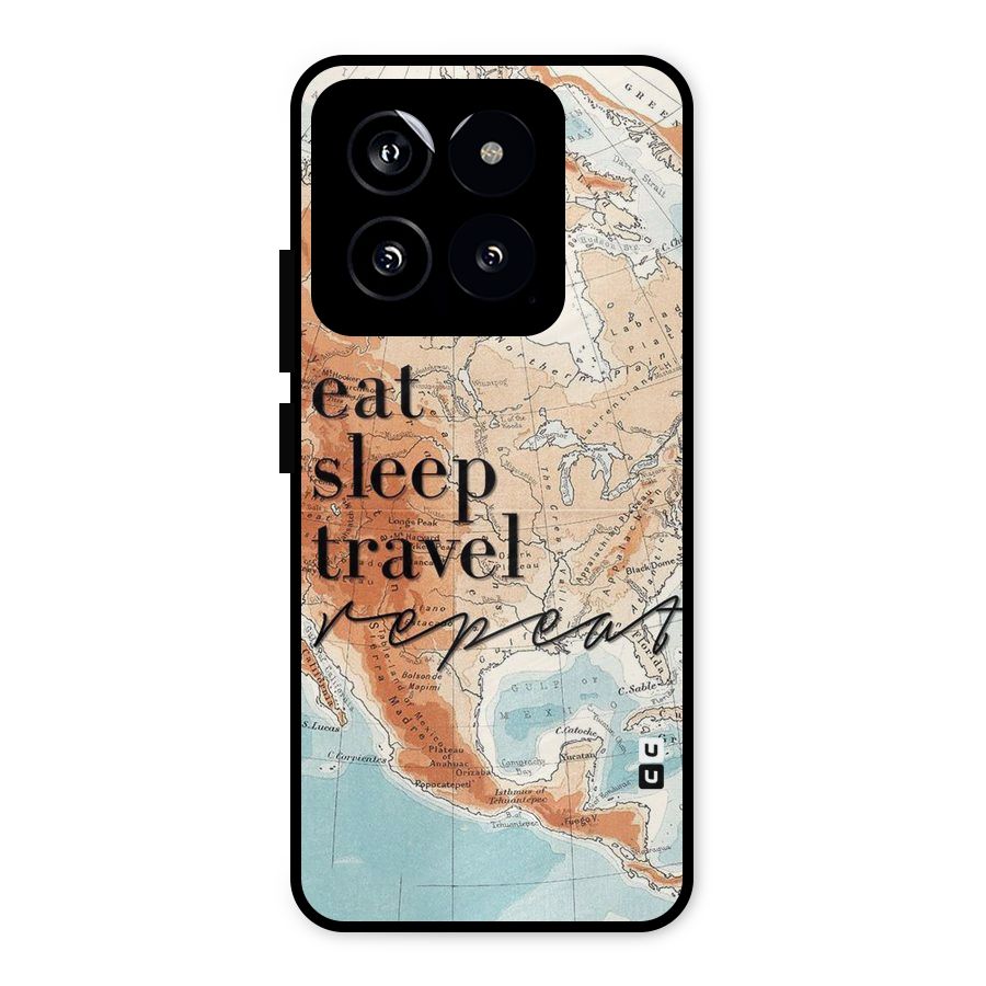 Travel Repeat Metal Back Case for Xiaomi 14
