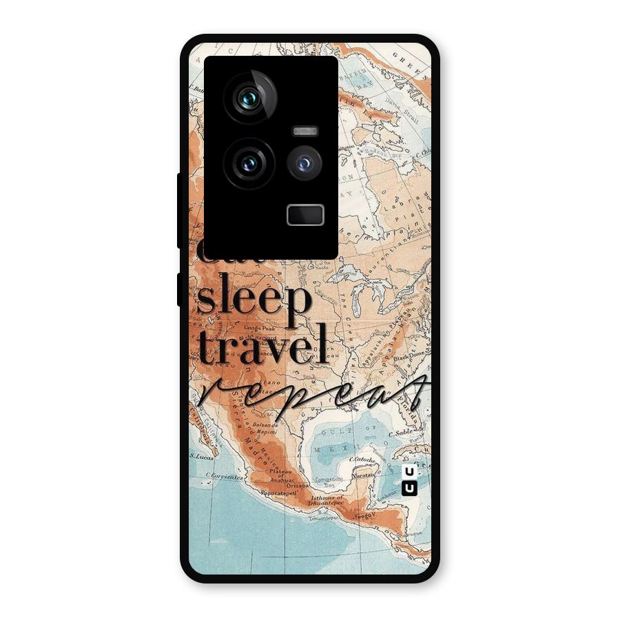 Travel Repeat Metal Back Case for iQOO 11 5G