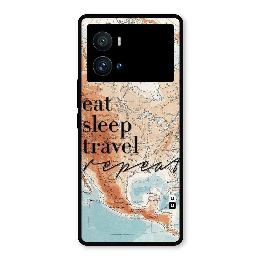 Travel Repeat Metal Back Case for iQOO 9 Pro
