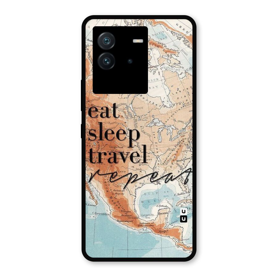 Travel Repeat Metal Back Case for iQOO Neo 6 5G