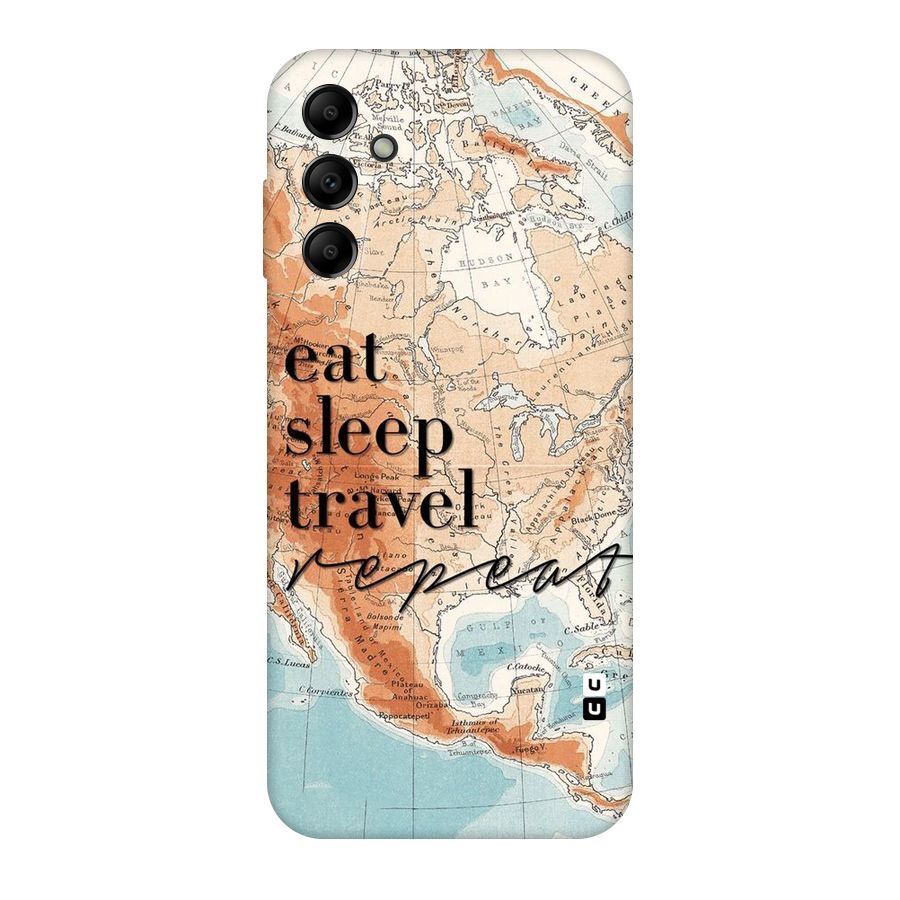 Travel Repeat Original Polycarbonate Back Case for Galaxy A14 5G