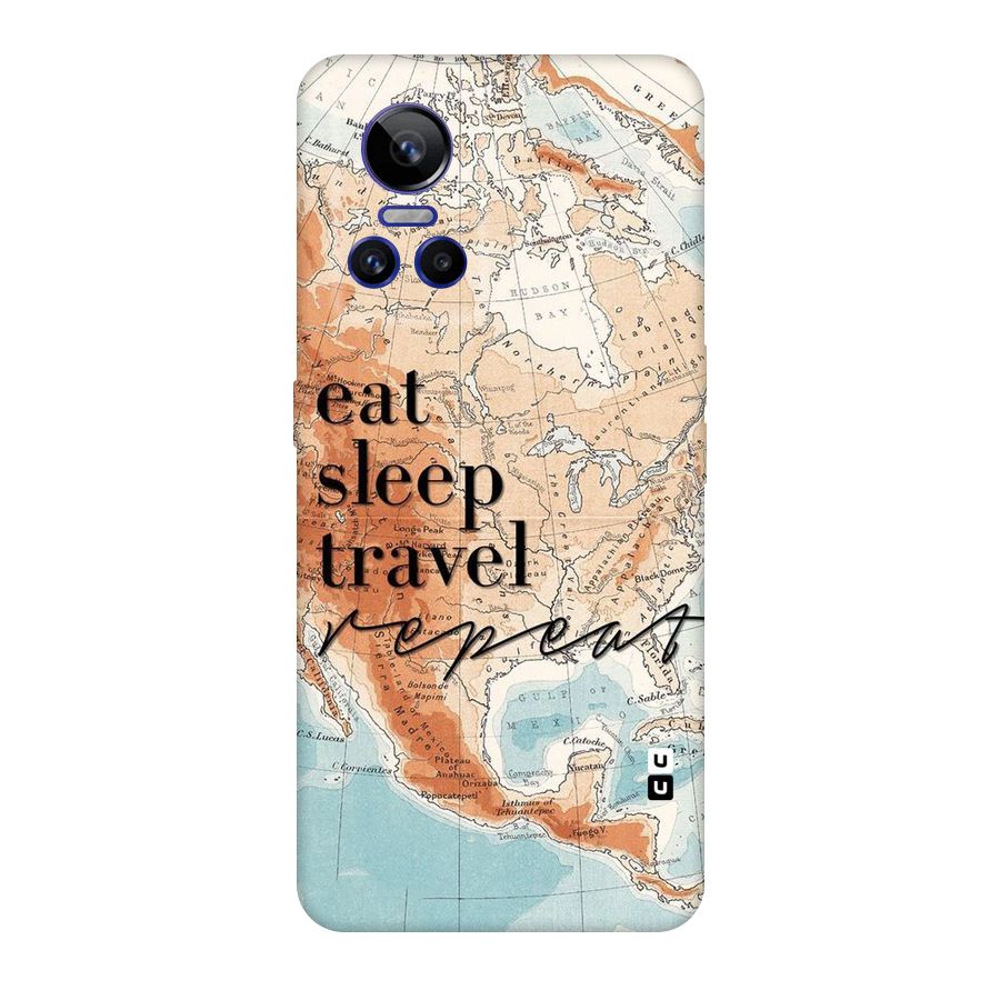 Travel Repeat Original Polycarbonate Back Case for Realme GT Neo 3