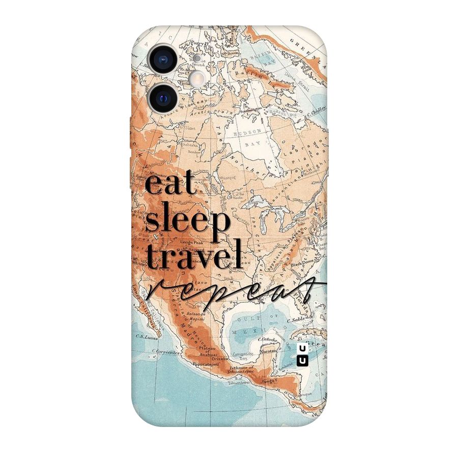 Travel Repeat Original Polycarbonate Back Case for iPhone 12
