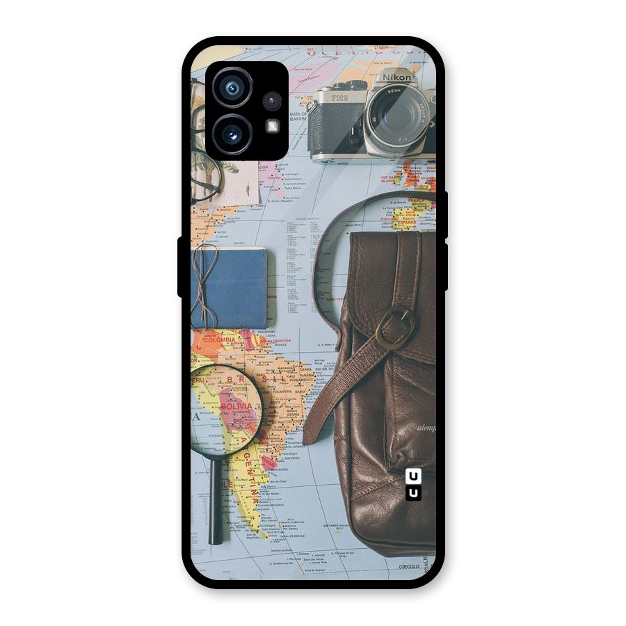 Travel Requisites Glass Back Case for Nothing Phone 1