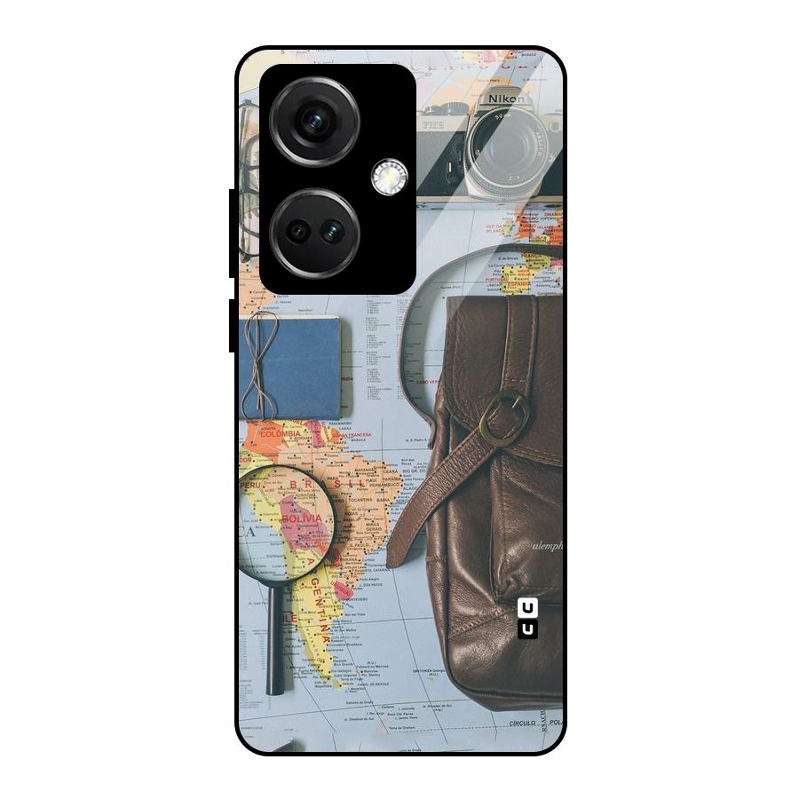 Travel Requisites Glass Back Case for OnePlus Nord CE 3 5G