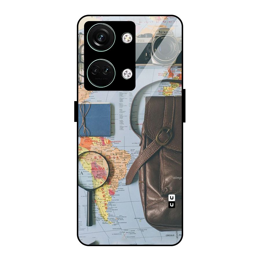Travel Requisites Glass Back Case for Oneplus Nord 3
