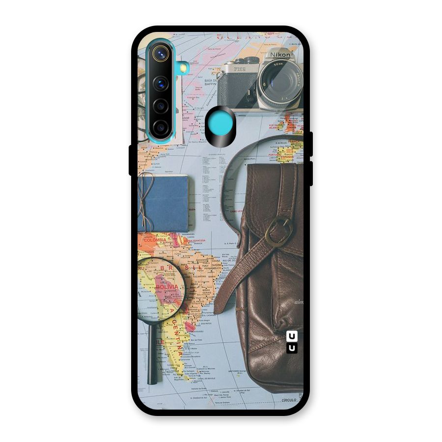 Travel Requisites Glass Back Case for Realme Narzo 10