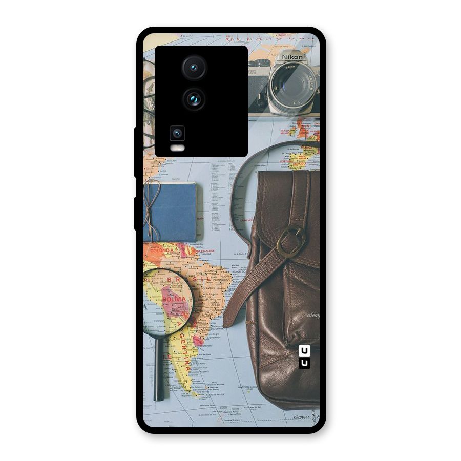 Travel Requisites Glass Back Case for Vivo iQOO Neo 7 Pro