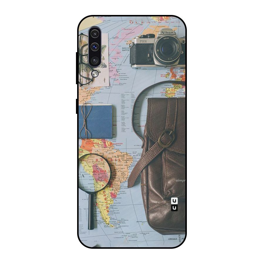 Travel Requisites Metal Back Case for Galaxy A30s