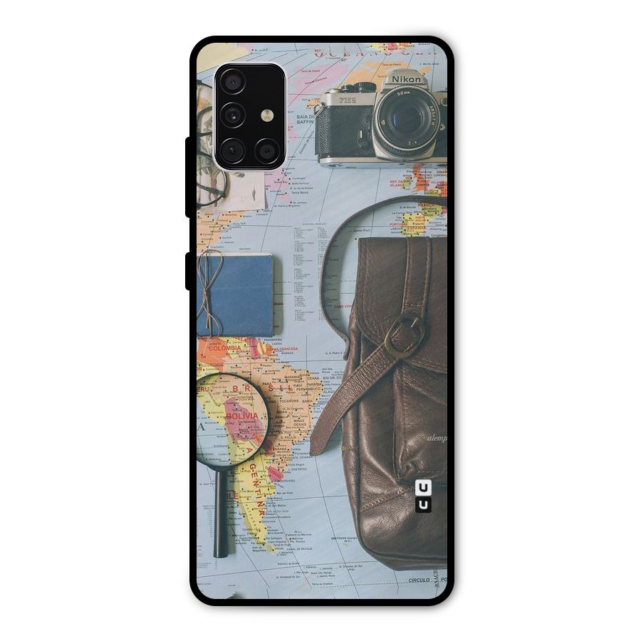 Travel Requisites Metal Back Case for Galaxy A51