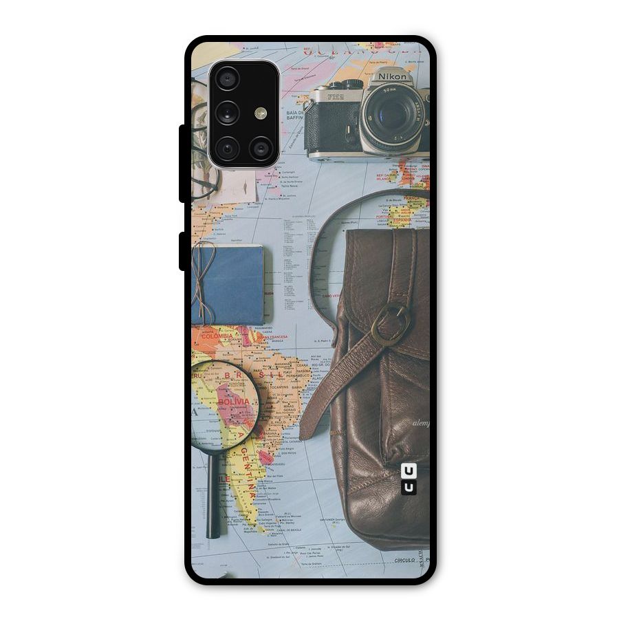 Travel Requisites Metal Back Case for Galaxy A71