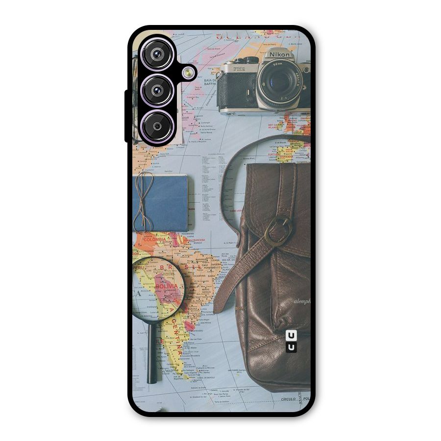 Travel Requisites Metal Back Case for Galaxy F15