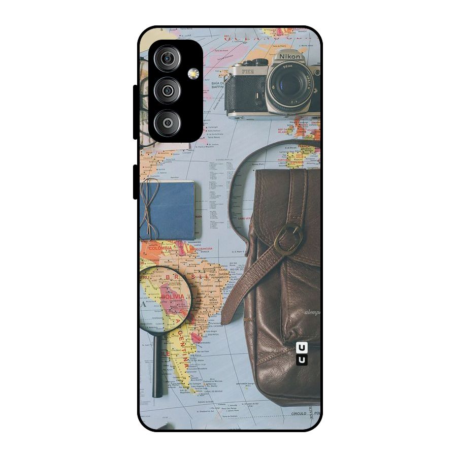 Travel Requisites Metal Back Case for Galaxy F23