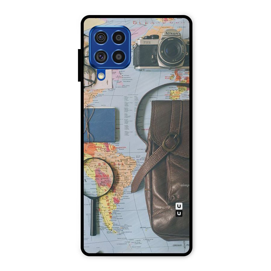 Travel Requisites Metal Back Case for Galaxy F62