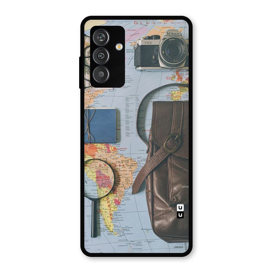 Travel Requisites Metal Back Case for Galaxy M14 5G