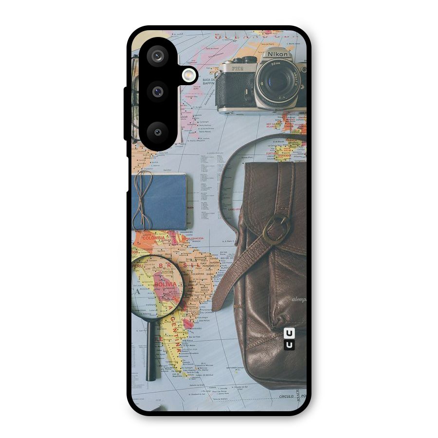 Travel Requisites Metal Back Case for Galaxy M16