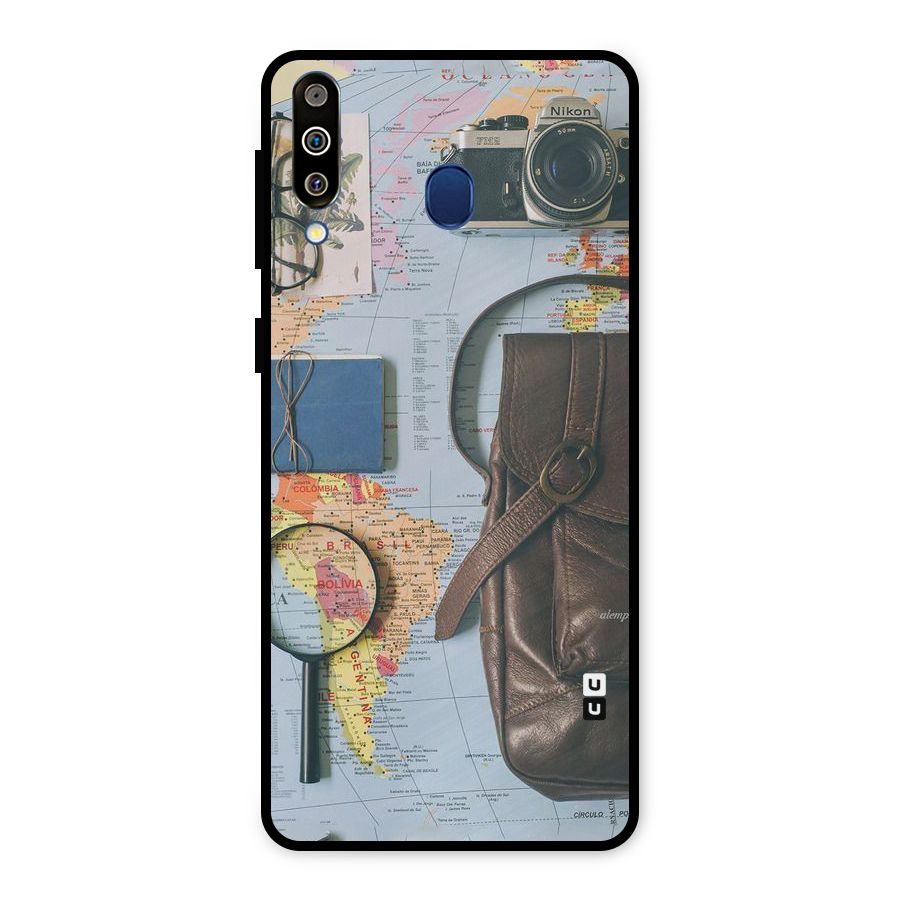 Travel Requisites Metal Back Case for Galaxy M30