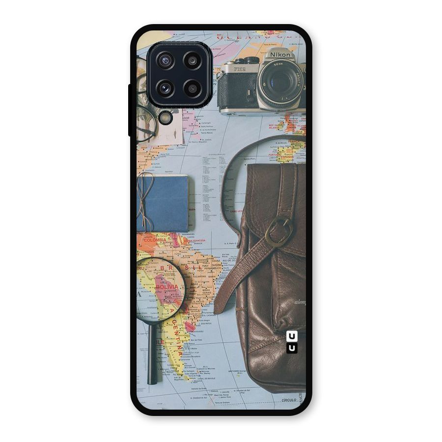 Travel Requisites Metal Back Case for Galaxy M32