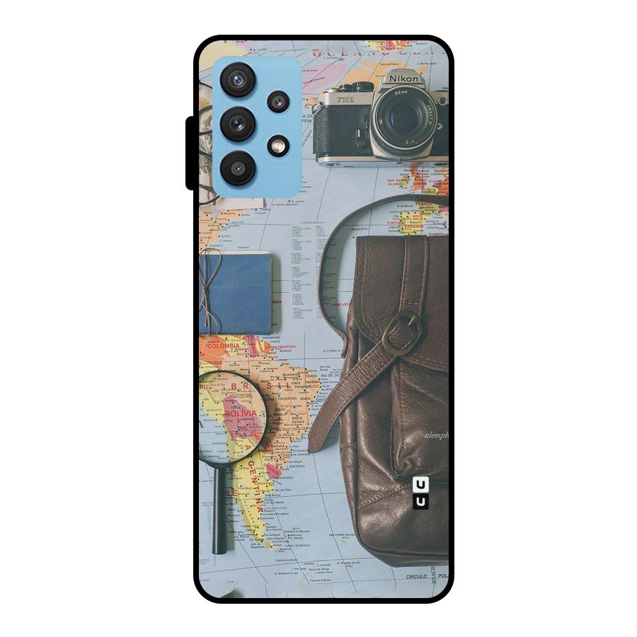 Travel Requisites Metal Back Case for Galaxy M32 5G